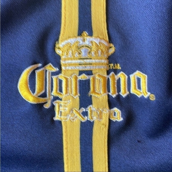 Corona Extra Mens Extra Large Short Sleeve Baseball Jersey by Calhoun Sports - Picture 2 of 5